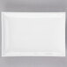 A white rectangular CAC Tokyia porcelain platter.