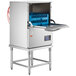 Noble Warewashing UH30-E Energy Efficient High Temperature Undercounter Dishwasher Kit with 18" Stand - 208/230V Main Thumbnail 5