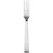 A silver Sant'Andrea Fulcrum stainless steel dinner fork with a white background.