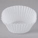 White Fluted Baking Cup 2" x 1 3/8" - 1000/Pack Main Thumbnail 2