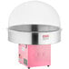 Carnival King CCM28 Cotton Candy Machine with 28" Stainless Steel Bowl and Floss Bubble Main Thumbnail 4