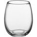 An Acopa Pangea clear glass wine glass.