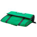 Choice Insulated Food Delivery Bag / Pan Carrier, Green Nylon, 23" x 13" x 15" Main Thumbnail 3