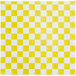 Choice 12" x 12" Yellow Check Deli Sandwich Wrap Paper - 5000/Case Main Thumbnail 3