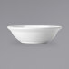 A Libbey Basics bright white melamine bowl.