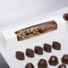7 3/4" x 1 5/8" x 1 5/8" White 1/2 lb. 1-Piece Candy Box with Rectangle Window   - 500/Case Main Thumbnail 1