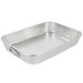 Vollrath 68078 Wear-Ever 6.25 Qt. Aluminum Baking and Roasting Pan with Handles - 15 3/8" x 10 7/8" x 2 3/8" Main Thumbnail 2