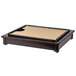 Cal-Mil 810-52 Westport Cut-Mate Carving Station Kit with Dark Wood Frame, Drip Tray, and Cutting Board Main Thumbnail 6