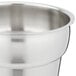 Vollrath 46458-1 Replacement Stainless Steel Inset / Food Pan for 4.2 Qt. Panacea and Maximillian Steel Soup Marmites Main Thumbnail 6