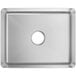 Regency 16" x 20" 14-Gauge Stainless Steel Fabricated Weld-In Undermount Sink Bowl - 10" Deep Main Thumbnail 4