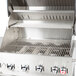 A stainless steel Crown Verity cooking grate set for a 30" Charbroiler with two burners.