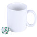 Ateco 1" x 3/4" Holly Dry Wax Mini Baking Cups - 200/Box Main Thumbnail 3