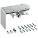 A Curtron Upper Hinge and Bearing Plate Assembly, a metal bracket with screws and nuts.