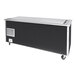 A black and silver rectangular Vollrath Signature Server frost top serving station.