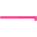 Carnival King Neon Pink Disposable Plastic Customizable Wristband 5/8" x 10" - 500/Box Main Thumbnail 1