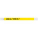 Carnival King Neon Yellow "OVER 21" Disposable Tyvek® Wristband 3/4" x 10" - 500/Bag Main Thumbnail 1