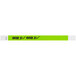 Carnival King Lemon Lime "OVER 21" Disposable Tyvek® Wristband 3/4" x 10" - 500/Bag Main Thumbnail 1