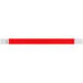 Carnival King Tomato Red Disposable Tyvek® Wristband 3/4" x 10" - 500/Bag Main Thumbnail 1