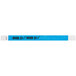 Carnival King Neon Blue "OVER 21" Disposable Tyvek® Wristband 3/4" x 10" - 500/Bag Main Thumbnail 1