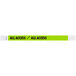 Carnival King Lemon Lime "ALL ACCESS" Disposable Tyvek® Wristband 3/4" x 10" - 500/Bag Main Thumbnail 1