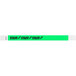 Carnival King Mint Green "STAFF" Disposable Tyvek® Wristband 3/4" x 10" - 500/Bag Main Thumbnail 1