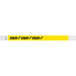 Carnival King Neon Yellow "STAFF" Disposable Tyvek® Wristband 3/4" x 10" - 500/Bag Main Thumbnail 1