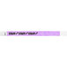 Carnival King Light Purple "STAFF" Disposable Tyvek® Wristband 3/4" x 10" - 500/Bag Main Thumbnail 1