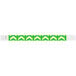 Carnival King Neon Green Arrows Up Disposable Tyvek® Wristband 3/4" x 10" - 500/Bag Main Thumbnail 1