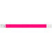 Carnival King Neon Pink Disposable Tyvek® Customizable Wristband 3/4" x 10" - 500/Bag Main Thumbnail 1