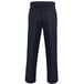 A pair of Henry Segal navy dress pants with a buttoned waist.