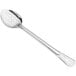 A 15" stainless steel basting spoon with a perforated handle.
