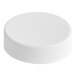 A 38/400 white plastic cap with a white background.