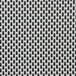 A close up of a black and white woven fabric on a Lancaster Table & Seating French Bistro outdoor arm chair.