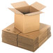 A stack of Lavex cardboard boxes.