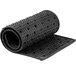 A black rubber Cactus Mat runner with holes.
