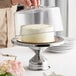 Choice 13" Stainless Steel Cake / Pizza Stand with Mirror Finish Main Thumbnail 4