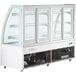 Avantco BCT-72 72" White 3-Shelf Curved Glass Refrigerated Bakery Display Case with LED Lighting Main Thumbnail 3