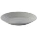 Dudson Harvest Norse 10" Grey Embossed Deep Coupe China Plate by Arc Cardinal - 12/Case Main Thumbnail 1