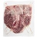 A Rastelli's USDA Prime wet-aged bone-in porterhouse steak in a plastic bag.