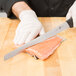 Victorinox 5.4623.30 12" Slicing/Salmon Knife with Granton Edge and Fibrox Handle Main Thumbnail 3