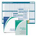 A ComplyRight 2024 Attendance Tracking Essentials Bundle with several calendars and papers.