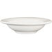 An International Tableware York ivory stoneware fruit bowl with an embossed design.