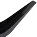 Fineline Tiny Temptations 6505-BK 5" Tiny Tensils Disposable Black Plastic Spoon - 200/Case Main Thumbnail 5