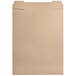 A brown rectangular Lavex Stayflats envelope with a tab open.