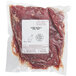 A white and blue bag of Shaffer Venison Farms Water Buffalo stew meat.