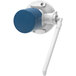 A blue and white Seko Dosing Systems ProDose-R chemical dispenser push pump.