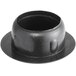 A black plastic Narvon upper tray cap with a hole.