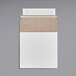 A white Lavex Stayflats envelope with a brown self-sealing flap.