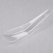 Fineline Tiny Temptations 6505-CL 5" Tiny Tensils Disposable Clear Plastic Spoon - 200/Case Main Thumbnail 2