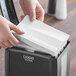 Dixie Ultra White 2-Ply Interfold Paper Napkin - 6000/Case Main Thumbnail 1